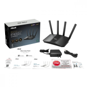 ASUS Router RT-BE82U WiFi 7 Dual-Band Extendable Router, 4K-QAM, MLO, Five 2.5GbE ports  - RT-BE82U - Zdjęcie 5