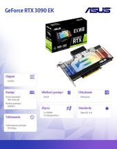 ASUS Karta graficzna GeForce RTX 3090 EK 24GB GDDR6X 384bit 3DP/2HDMI - RTX3090-24G-EK - Zdjęcie 2