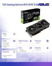 ASUS Karta graficzna GeForce RTX 3070Ti TUF Gaming OC 8GB GDDR6X 256bit 3DP/2HDMI  - TUF-RTX3070TI-O8G-GAMING - Zdjęcie 4