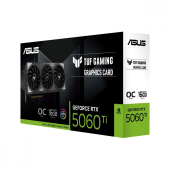 ASUS Karta graficzna GeForce RTX 5060 Ti TUF OC 16GB GDDR7 128BIT 3DP/HDMI - TUF-RTX5060TI-O16G-GAMING - Zdjęcie 2