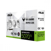 ASUS Karta graficzna GeForce RTX 5070Ti TUF GAMING OC WHITE GDDR7 256bit 3DP/2HDMI - TUF-RTX5070TI-O16G-WHITE-GAMING - Zdjęcie 2