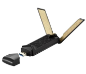 ASUS Karta sieciowa USB-AX56 WiFi AX1800 bez podstawki - USB-AX56 BEZ PODSTAWKI - Zdjęcie 1