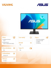 ASUS Monitor 23.8 cala VA249HG FHD IPS 120Hz HDMI VGA - VA249HG - Zdjęcie 8