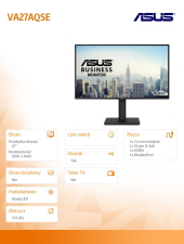 ASUS Monitor 27 cali VA27AQSE IPS 75Hz HDMI DP VGA  - VA27AQSE - Zdjęcie 5