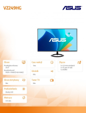 ASUS Monitor 23.8 cala VZ249HG IPS 120Hz HDMI D-SUB - VZ249HG - Zdjęcie 8