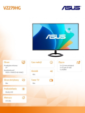 ASUS Monitor 27 cali VZ279HG IPS 120Hz HDMI VGA  - VZ279HG - Zdjęcie 8