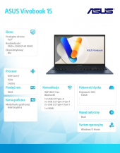 ASUS Notebook X1504VA-BQ2932W ultra 5 120U 16GB/512GB - X1504VA-BQ2932W - Zdjęcie 7