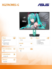 ASUS Monitor 27 cali XG27ACMEG-G DP HDMI USB-C  - XG27ACMEG-G - Zdjęcie 9