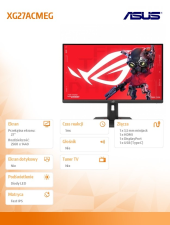 ASUS Monitor 27 cali XG27ACMEG ROG IPS QHD HDMI USB DP - XG27ACMEG - Zdjęcie 8