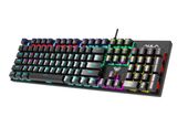 AULA GAMING Retribution Mechaniczna klawiatura dla graczy Niebieskie przełączniki  - 316527 - Zdjęcie 1