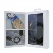 AUKEY CB-AC1 nylonowy kabel Quick Charge USB C-USB 3.1 | FCP | AFC | 1.2m | 5 Gbps | 3A | 60W PD | 20V - CB-AC1 Black - Zdjęcie 6