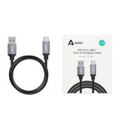 AUKEY CB-CD3 nylonowy kabel Quick Charge USB C-USB 3.0 | 2m | 5 Gbps | 3A | 60W PD | 20V - CB-CD3 - Zdjęcie 11