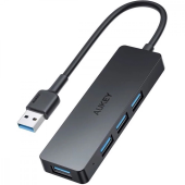 AUKEY Hub USB-A CB-H39 | Ultra Slim | 4w1 | 4xUSB 3.0 | 5Gbps  - CB-H39 - Zdjęcie 1