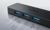 AUKEY Hub USB-A CB-H39 | Ultra Slim | 4w1 | 4xUSB 3.0 | 5Gbps  - CB-H39 - Zdjęcie 5