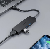 AUKEY Hub USB-A CB-H39 | Ultra Slim | 4w1 | 4xUSB 3.0 | 5Gbps  - CB-H39 - Zdjęcie 8