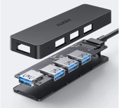 AUKEY Hub USB-A CB-H39 | Ultra Slim | 4w1 | 4xUSB 3.0 | 5Gbps  - CB-H39 - Zdjęcie 9