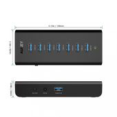 AUKEY CB-H3 aktywny HUB USB | 7w1 | 7xUSB 3.0  - CB-H3 - Zdjęcie 3