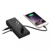 AUKEY CB-H3 aktywny HUB USB | 7w1 | 7xUSB 3.0  - CB-H3 - Zdjęcie 4