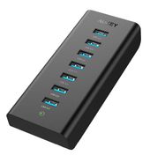 AUKEY CB-H3 aktywny HUB USB | 7w1 | 7xUSB 3.0  - CB-H3 - Zdjęcie 6