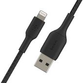 BELKIN Kabel Braided USB- Lightning 1m czarny - CAA002bt1MBK - Zdjęcie 3