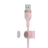 BELKIN Kabel BoostCharge USB-A do Lightning silikonowy 2m, różowy - CAA010bt2MPK - Zdjęcie 5
