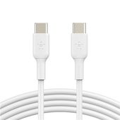 BELKIN Kabel Booster Charge USB-C/USB-C PVC 2m, biały - CAB003bt2MWH - Zdjęcie 1