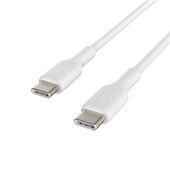 BELKIN Kabel Booster Charge USB-C/USB-C PVC 2m, biały - CAB003bt2MWH - Zdjęcie 5