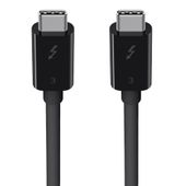 BELKIN Kabel Thunderbolt 3 c-c 40Gbps 0,8m  - F2CD084bt0.8MBK - Zdjęcie 2