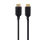 BELKIN Kabel HDMI z Ethernet 2m złote złącze  - F3Y021bt2M - Zdjęcie 1
