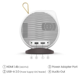 BENQ Projektor GV11 PORTABLE 200AL/WVGA/ANDROID/SUBW  - 9H.JR377.59E - Zdjęcie 7
