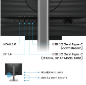 BENQ Monitor 24 cale RD240Q WQXGA 5ms/IPS/1200:1/HDMI/DP  - 9H.LLXLA.TBE - Zdjęcie 2
