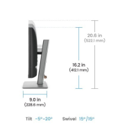 BENQ Monitor 24 cale RD240Q WQXGA 5ms/IPS/1200:1/HDMI/DP  - 9H.LLXLA.TBE - Zdjęcie 12