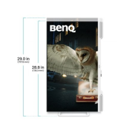 BENQ Monitor 32 cale EW3290U 4K LED 5ms/IPS/60Hz/Biały  - 9H.LN4LJ.LBE - Zdjęcie 4