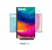 BENQ Monitor 27 cali PD2706QN LED 5ms/IPS/HDMI/100Hz  - 9H.LNDLA.TBE - Zdjęcie 4