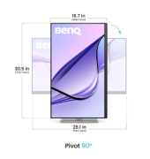 BENQ Monitor 32 cale MA320UG 4K LED 5ms/120Hz/IPS/2000:1  - 9H.LP1LA.TBE - Zdjęcie 2