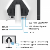 BENQ Monitor 26.5 cala EX271UZ 4K 240Hz/UHD/OLED - 9H.LP2LA.TBE - Zdjęcie 6
