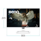 BENQ Monitor 27 cali EW270Q IPS WQHD/200Hz/LED/DP/HDMI  - 9H.LP7LA.TBE - Zdjęcie 10