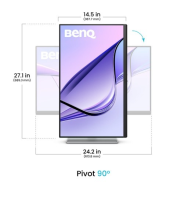 BENQ Monitor 27 cali MA270UP 4K IPS 5ms/IPS/HDMI/USB - 9H.LP8LB.QBE - Zdjęcie 6