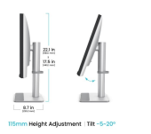 BENQ Monitor 27 cali MA270UP 4K IPS 5ms/IPS/HDMI/USB - 9H.LP8LB.QBE - Zdjęcie 7
