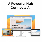 BENQ Monitor 31.5 cala MA320UP 4K 5ms/IPS/USB/HDMI/Biały - 9H.LP9LB.QBE - Zdjęcie 3