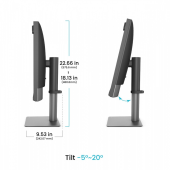 BENQ Monitor 27 cali PD2770U LED IPS/60Hz/5ms/pivot  - 9H.Y0ELB.QBE - Zdjęcie 2