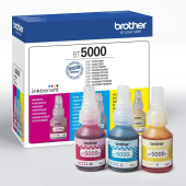 BROTHER Zestaw tuszy Multipack BT5000CMY 3x5k do DCP-T2xx/3xx/4xx/5xx/7xx/T9x0  - BT5000CLVAL - Zdjęcie 5