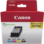 CANON Tusz CLI-581 C/M/Y/BK MULTI 2103C007  - 2103C007 - Zdjęcie 1