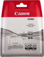 CANON Tusz PGI520 Czarny Dwupak 2932B012 - 2932B012 - Zdjęcie 1