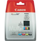 CANON Tusz CLI-551 CMYBK BLISTER W/O 6509B009 - 6509B009 - Zdjęcie 2