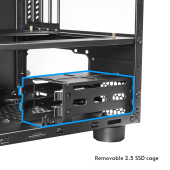 CHIEFTEC Obudowa CI-03B-OP mATX The Cube czarna - CI-03B-OP - Zdjęcie 5