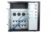 CHIEFTEC Obudowa CQ-01B-U3-OP Mesh Midi Tower Black - CQ-01B-U3-OP - Zdjęcie 9