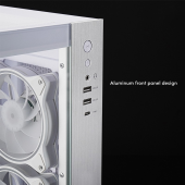 CHIEFTEC Obudowa VISIO GM-30W-T G-OP 6xwentylator ARGB biała - GM-30W-TG-OP - Zdjęcie 2