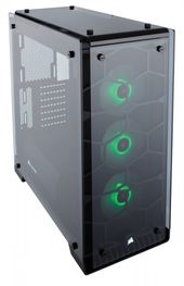 CORSAIR Crystal Series 570X RGB Compact ATX   Mid-Tower Case - CC-9011098-WW - Zdjęcie 6