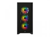 CORSAIR Obudowa iCUE 4000X RGB TG Mid Tower Czarna - CC-9011204-WW - Zdjęcie 2